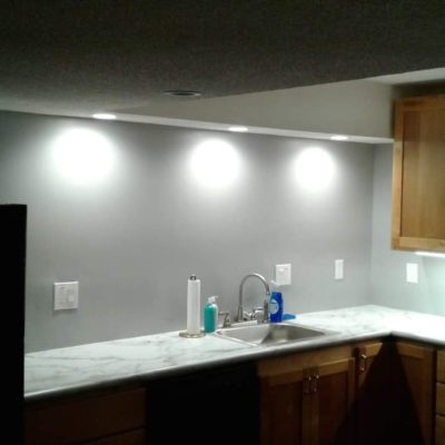 Kitchen Lights, LED Install